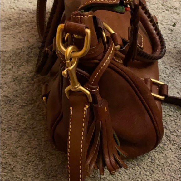 Dooney & Bourke Florentine Leather Satchel - Picture 4 of 9